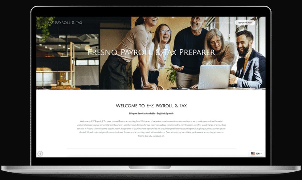 Example CPAs & Accountants website