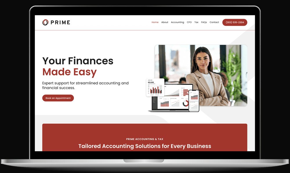 Example Small Businesses website