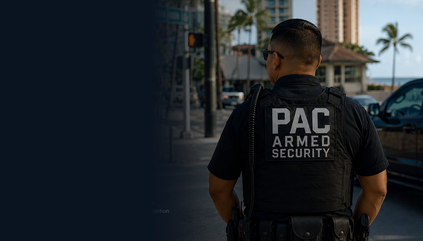 Pac Armed Security website